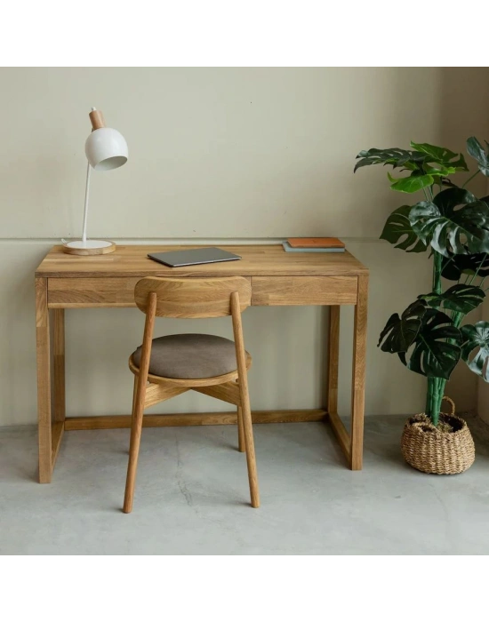 Ahşap basic model masif çalışma masası