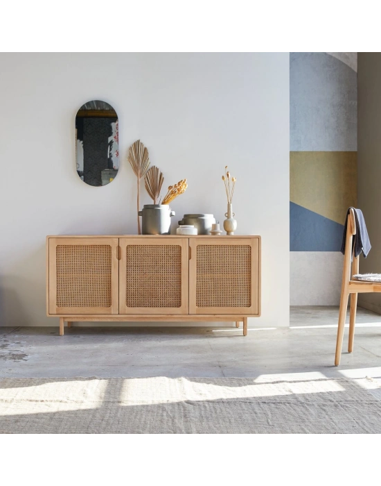 Luis Masif Ahşap Konsol