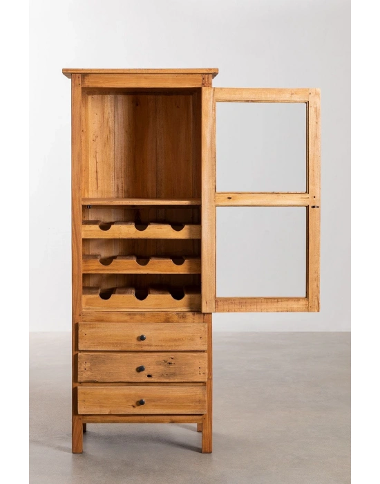 Masif Ahşap Retro model Bar dolabı, Büfe