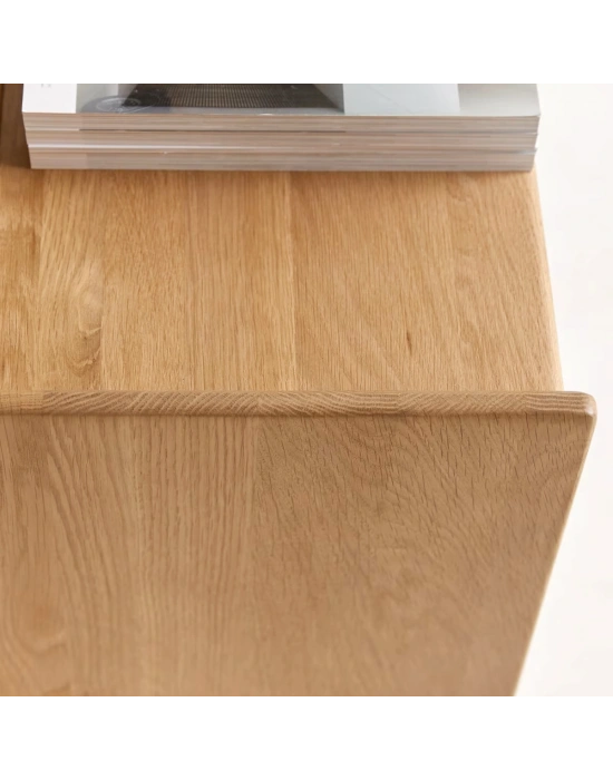 Alto Masif Ahşap Çift Çekmeceli Komodin