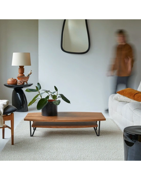 Bonnie Masif Ahşap Orta Sehpa