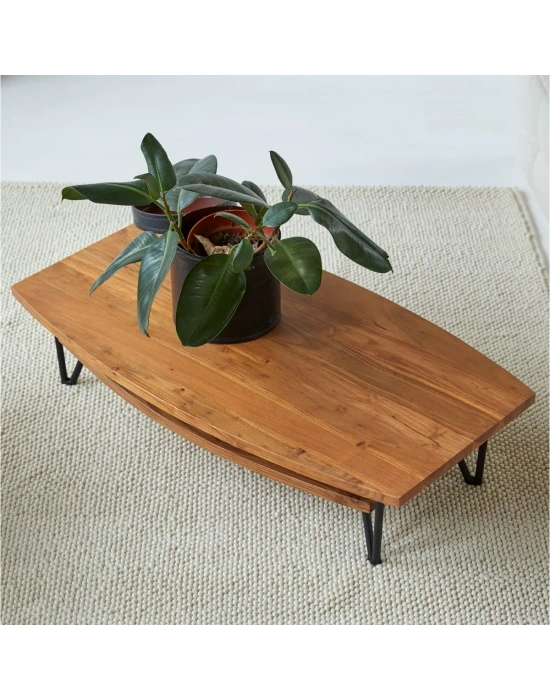 Bonnie Masif Ahşap Orta Sehpa