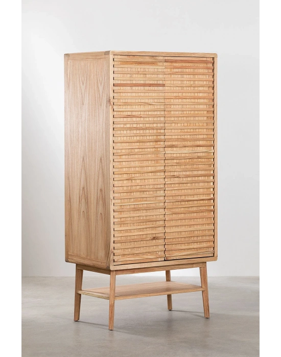 Deleyna Masif Ahşap Gardrop