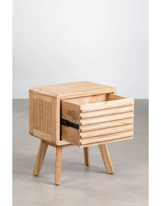 Deleyna Masif Ahşap Komodin