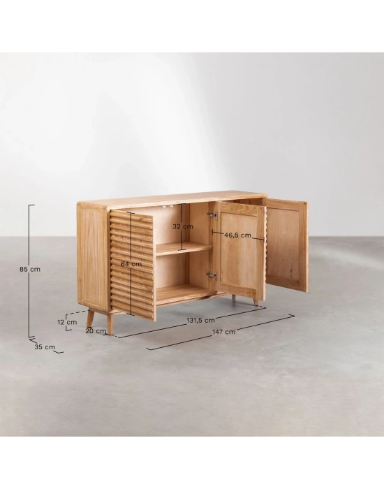 Deleyna Masif Ahşap Konsol