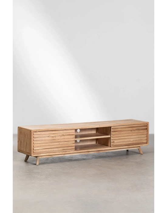 Deleyna Masif Ahşap Tv Ünite