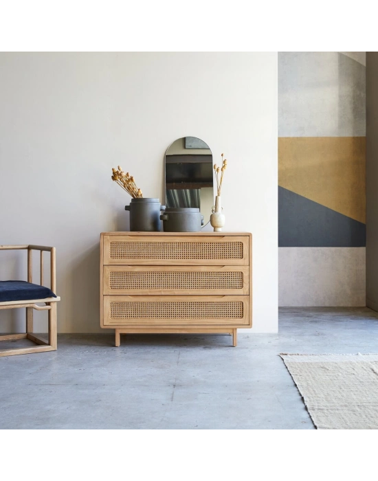 Luis Masif Ahşap Şifonyer