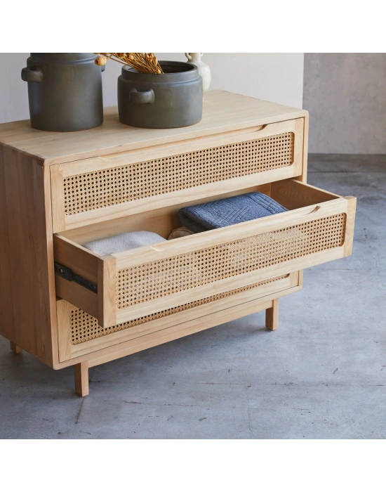 Luis Masif Ahşap Şifonyer