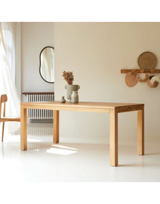 Eden Masif Ahşap Yemek Masası