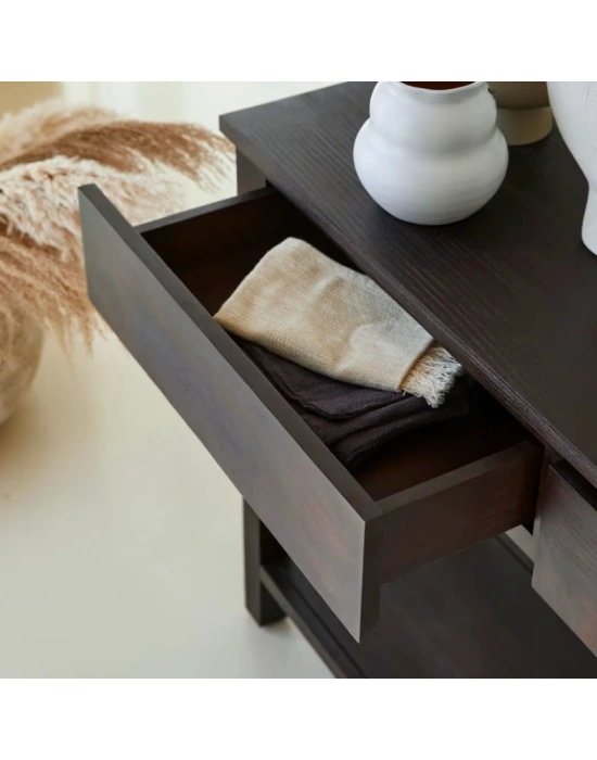 Eva Masif Ahşap Basic Dresuar