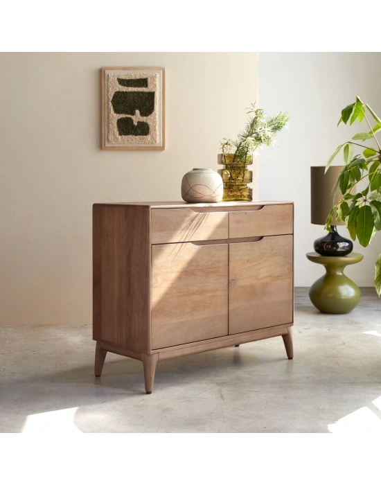 Gabrielle Masif Ahşap Kapaklı Şifonyer