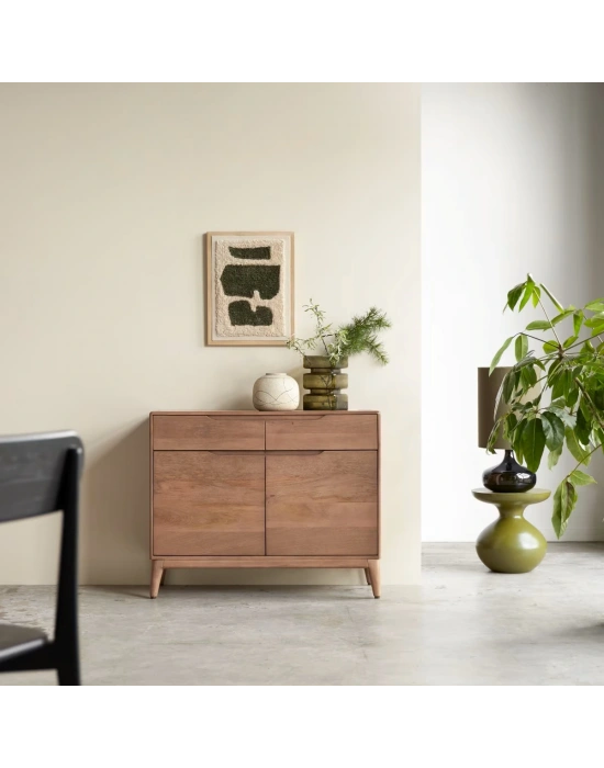 Gabrielle Masif Ahşap Kapaklı Şifonyer