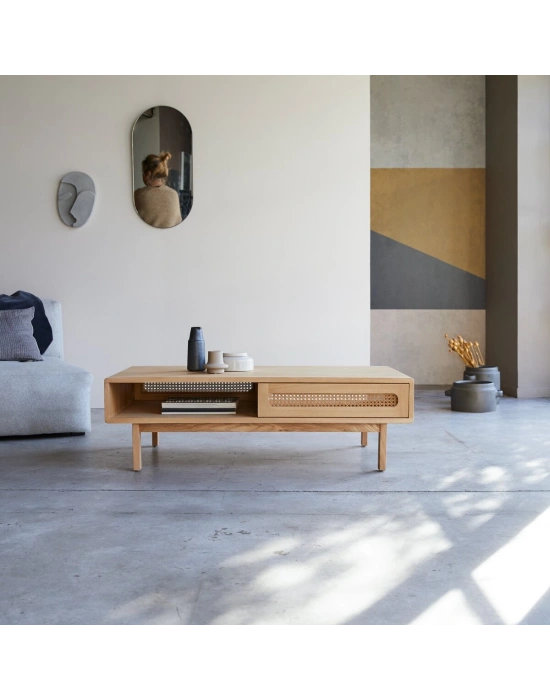 Luis Masif Ahşap Orta Sehpa