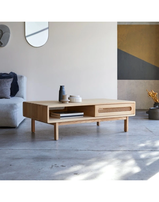 Luis Masif Ahşap Orta Sehpa