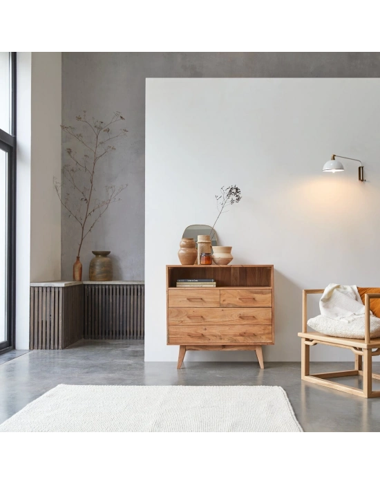 Masif oslo model çok amaçlı şifonyer