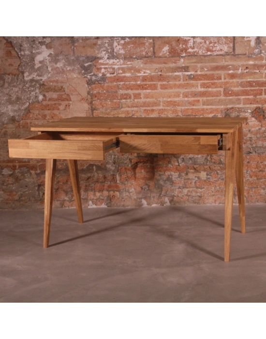Mercader Masif Ahşap Çalışma Masası