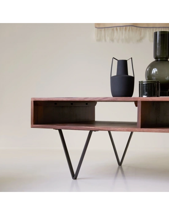 Metric Masif Ahşap Orta Sehpa