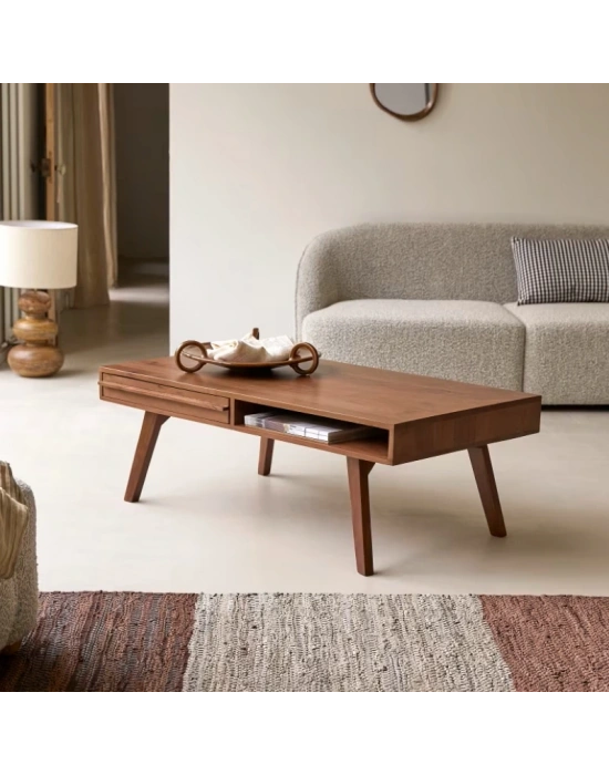 Nells Masif Ahşap Orta Sehpa