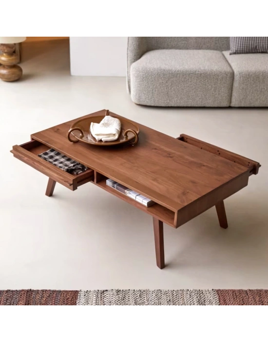 Nells Masif Ahşap Orta Sehpa