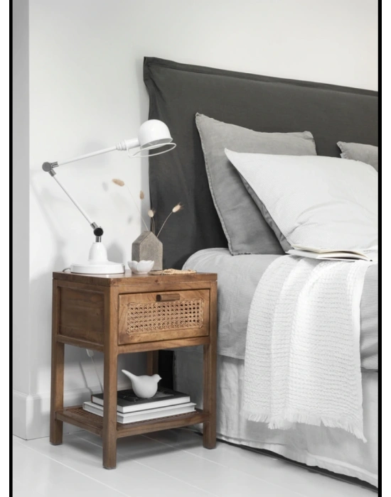 North Masif Ahşap Komodin