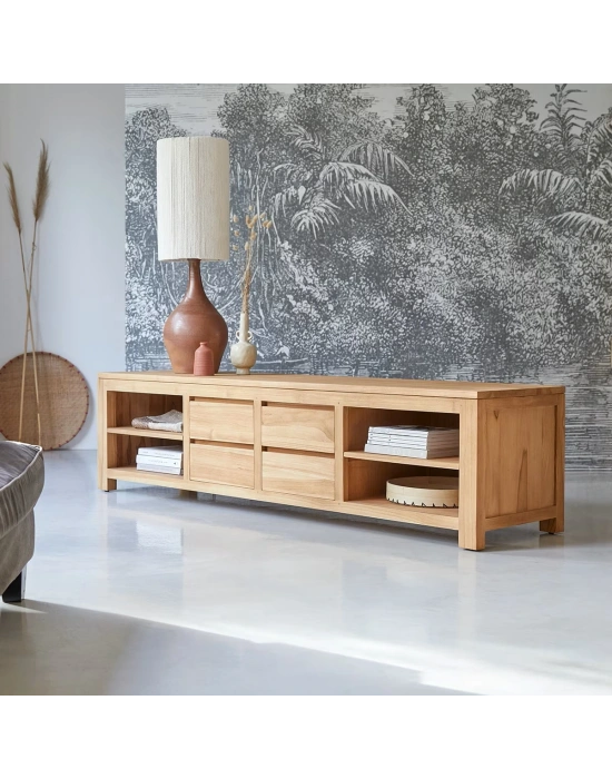 Potio Masif Ahşap Tv Ünite