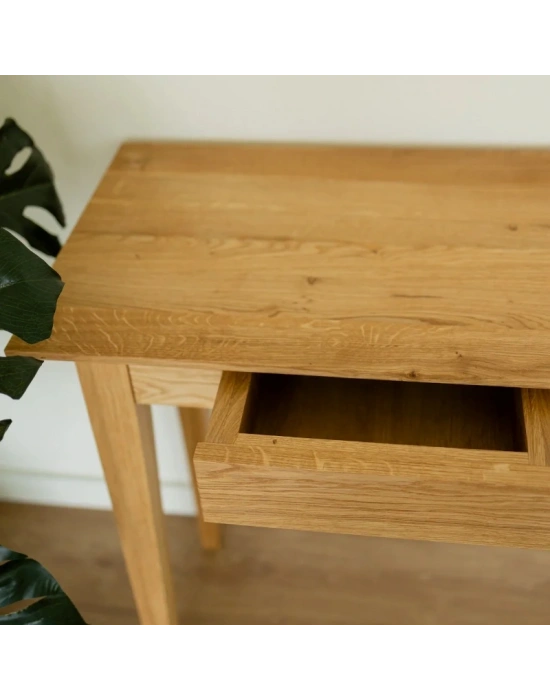 Riga Masif Ahşap Basic Model Çekmeceli Dresuar