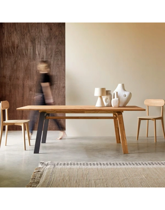 Sorrento Masif Ahşap Yemek Masası