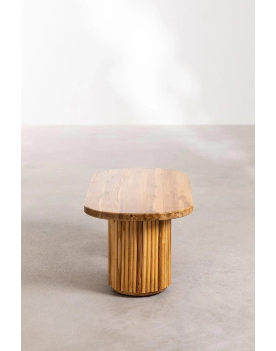 Vien masif ahşap orta sehpa