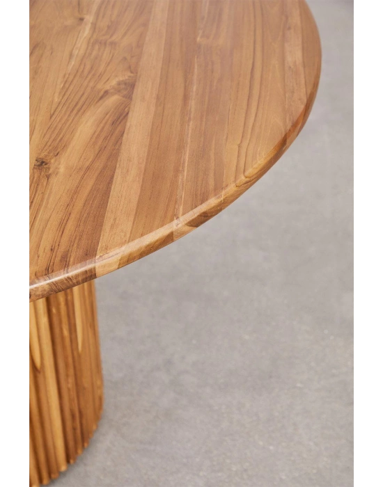 Vien masif ahşap yemek masası