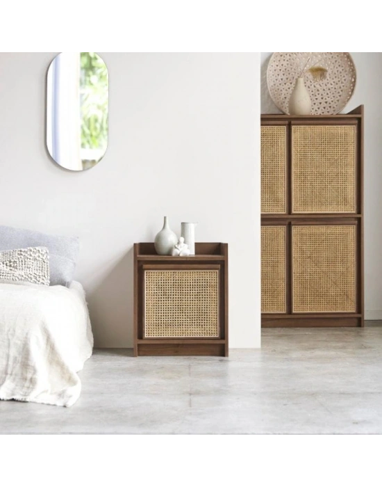 Vintage Model Hazeran Detaylı Komodin