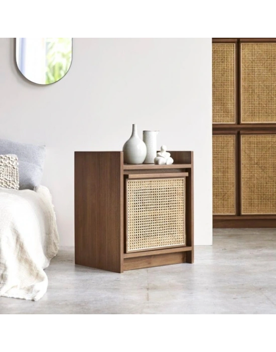 Vintage Model Hazeran Detaylı Komodin