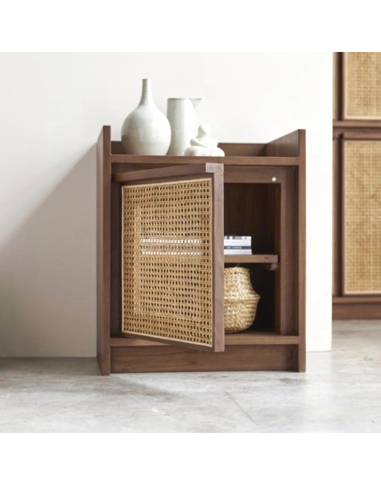 Vintage Model Hazeran Detaylı Komodin