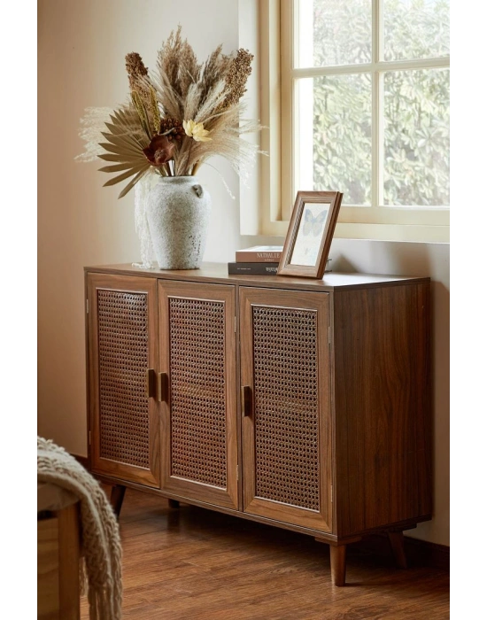 Vintage Walnut Stil Masif Konsol