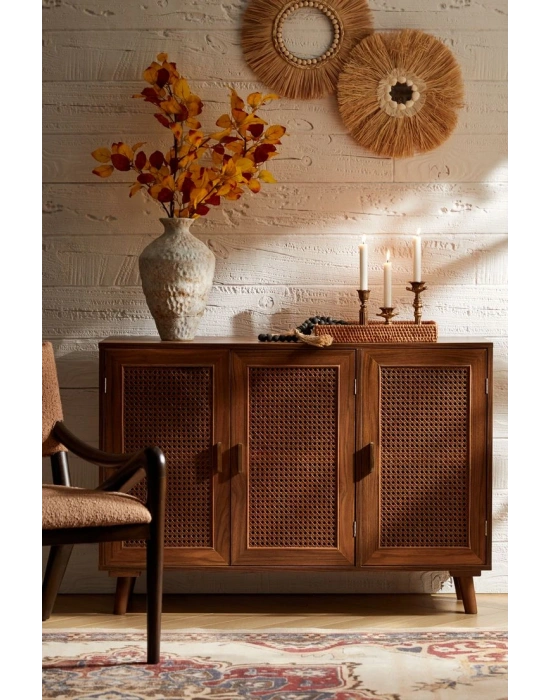 Vintage Walnut Stil Masif Konsol