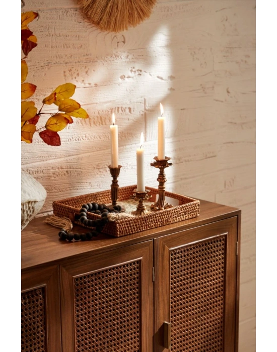 Vintage Walnut Stil Masif Konsol