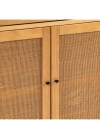 Altea Rattan Detaylı Masif Büfe Dolap