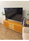 Loen Masif Ahşap Hazeran detaylı Tv Ünitesi