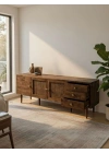 Vienna Masif Ahşap Hazeranlı Konsol, Tv Ünitesi