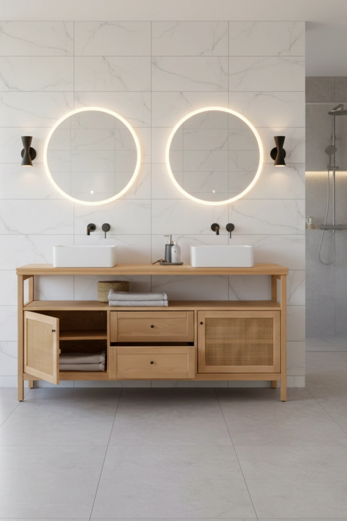 Altea Rattan Detaylı Çok Amaçlı Büfe, Konsol