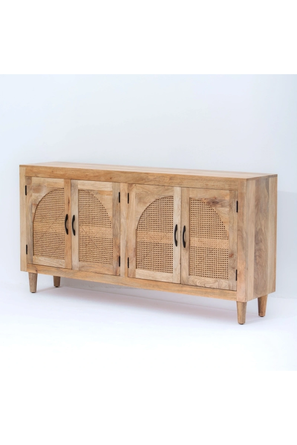 Evora Hazeran Detaylı Masif Ahşap Rustik Konsol