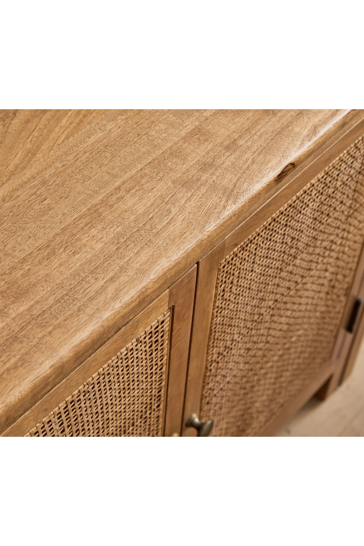 Rattoria Çok Amaçlı Masif Ahşap Kitaplık, Büfe