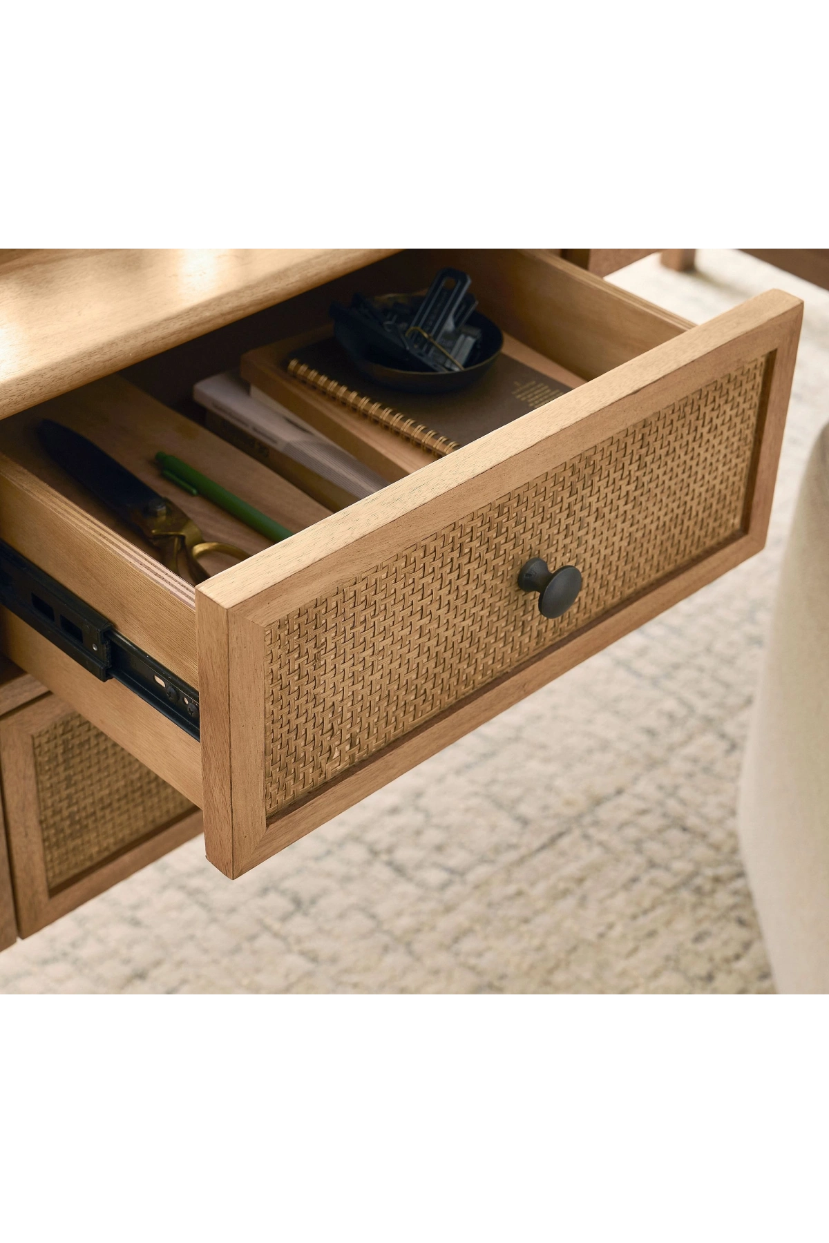 Rattoria Masif Ahşap Çalışma Masası