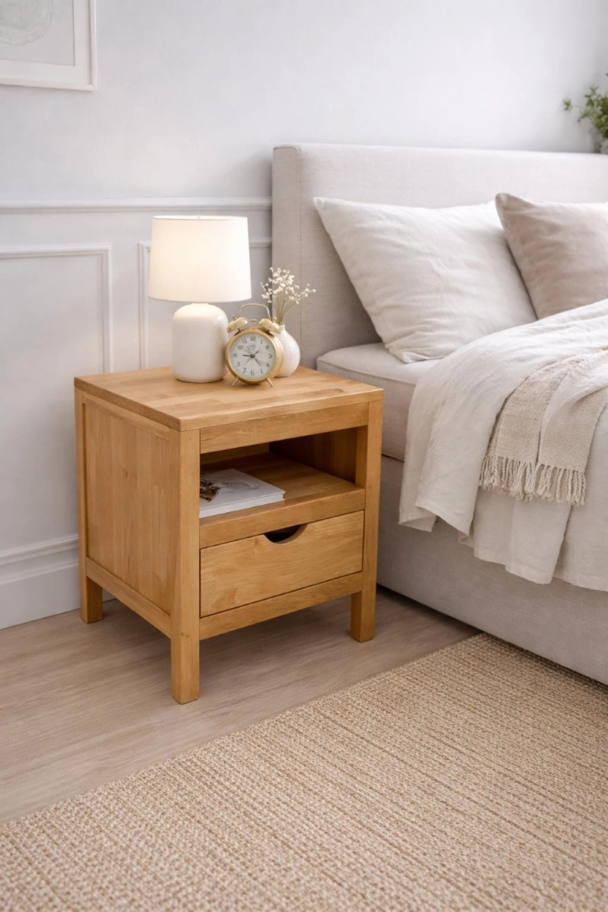 Winchester Masif Ahşap Komodin