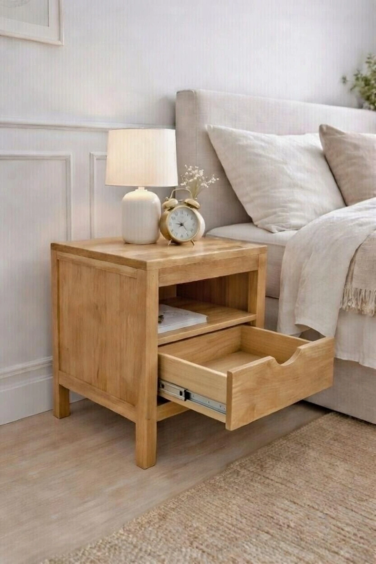 Winchester Masif Ahşap Komodin