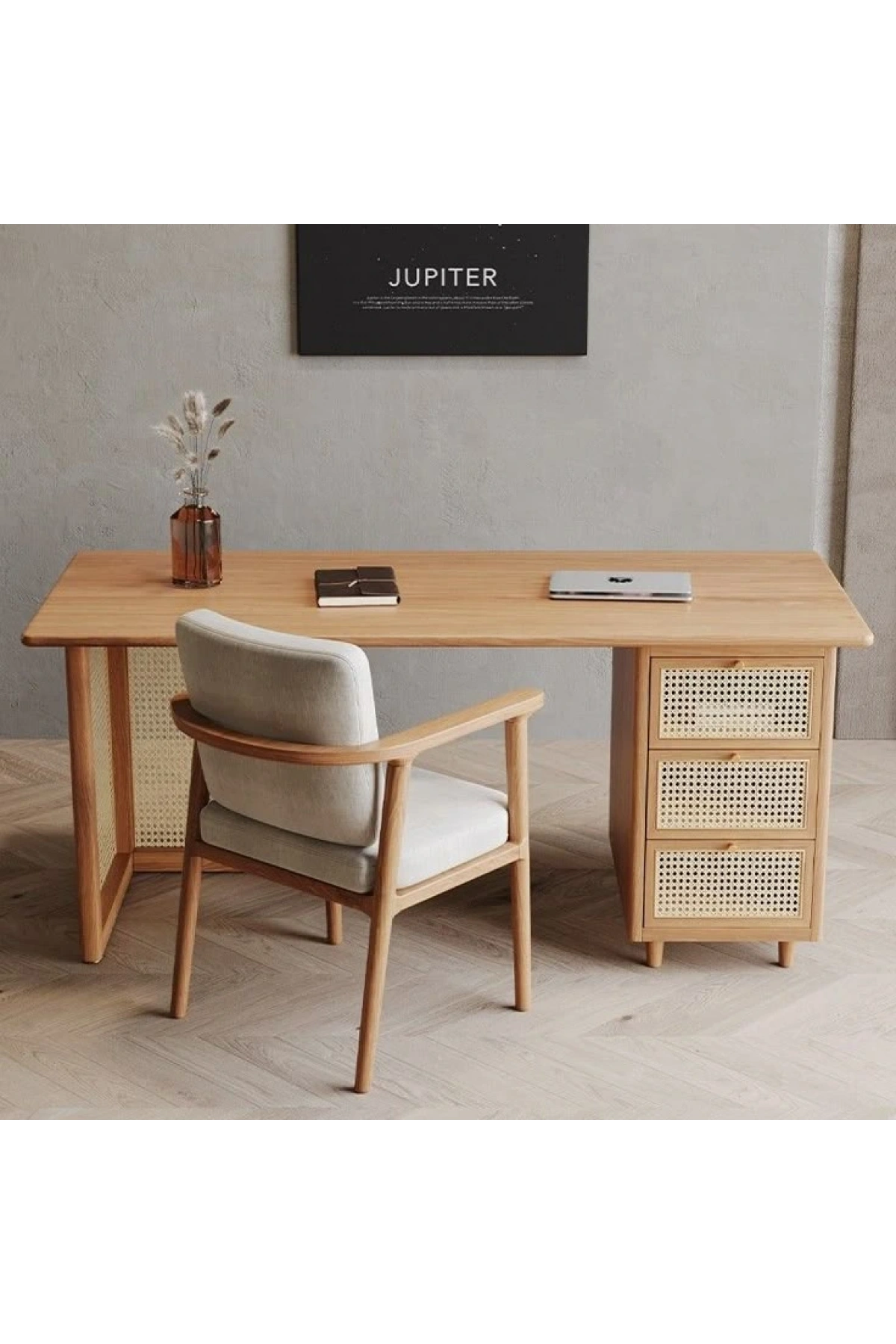 Solid Wood Hazeran Working Desk