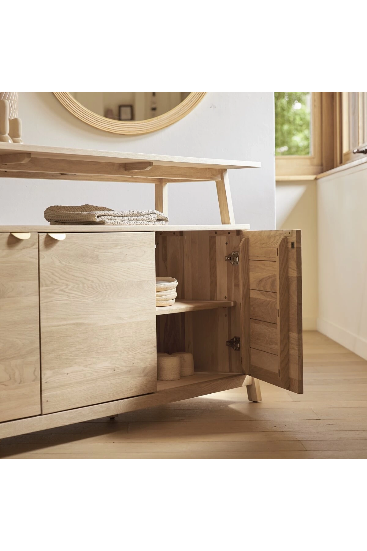 Pola Naturmodell Massivholz-Sideboard, Konsole