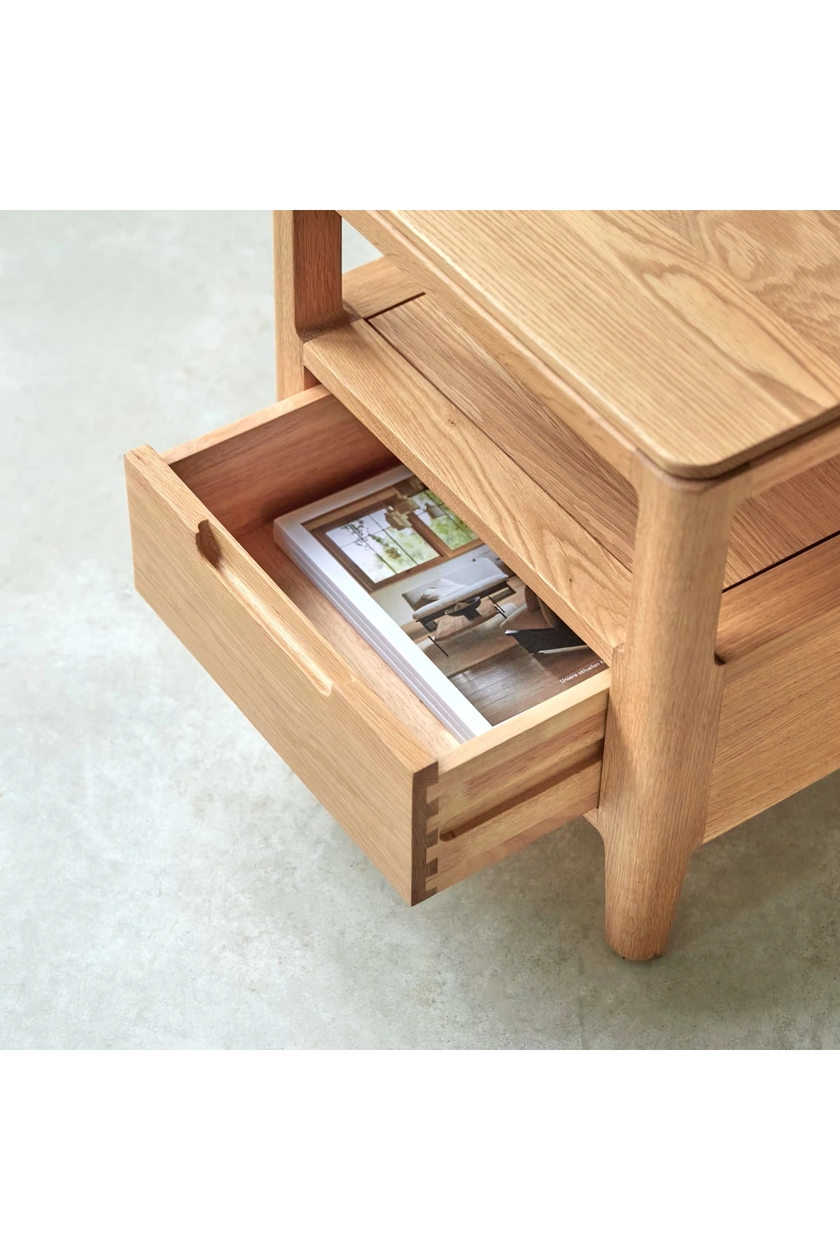 Cómoda de Madera Maciza Alta