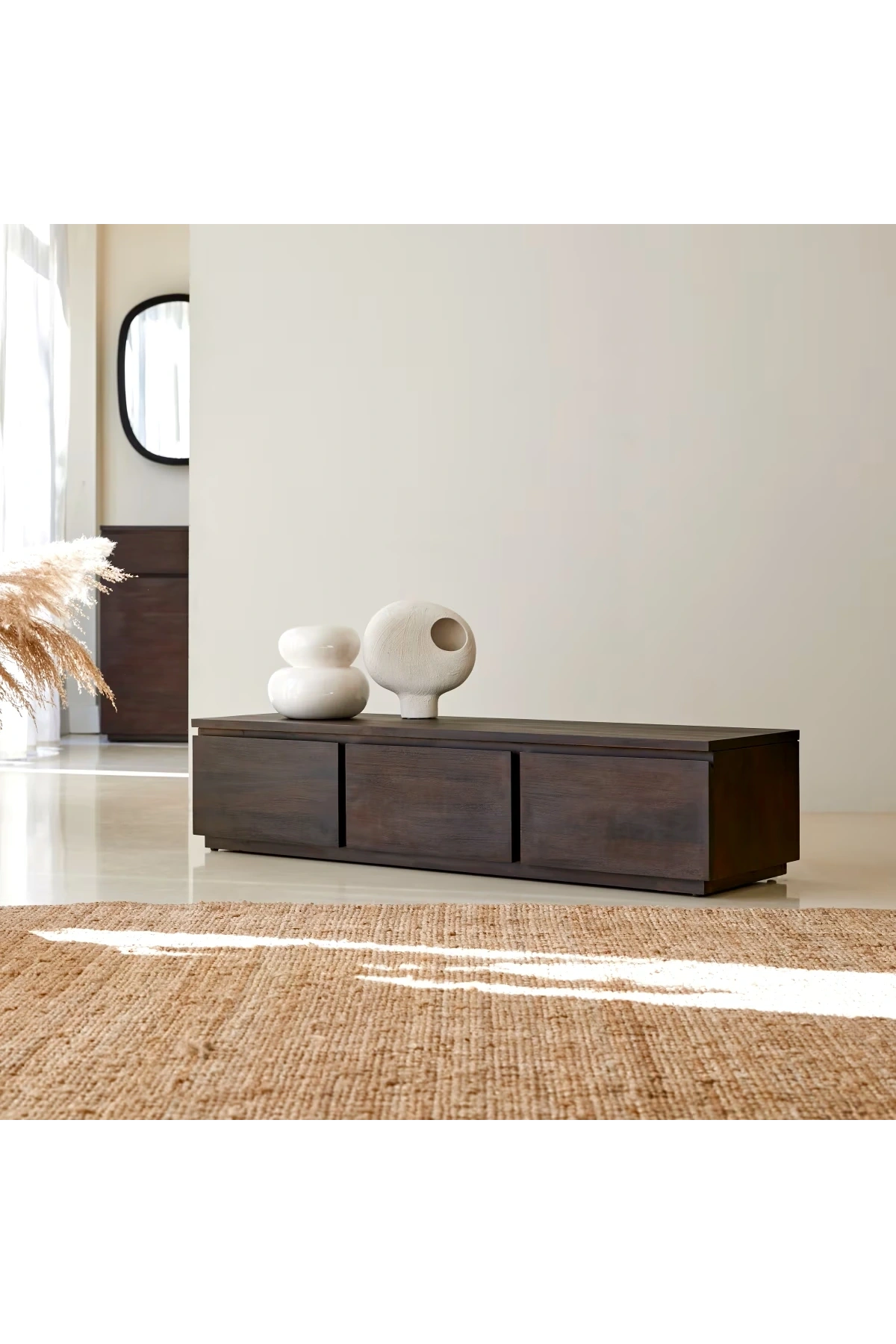 Eva Massivholz-TV-Einheit