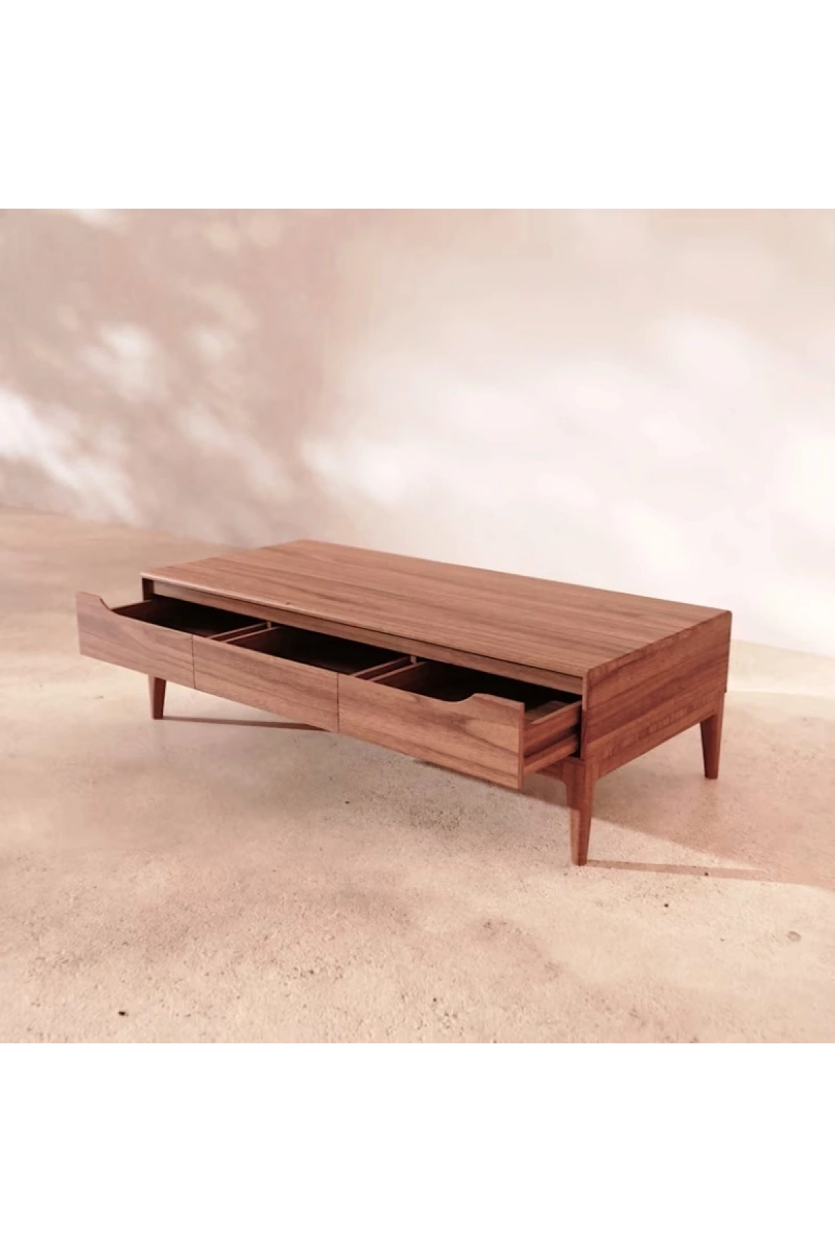 Gabrielle Massivholz Couchtisch