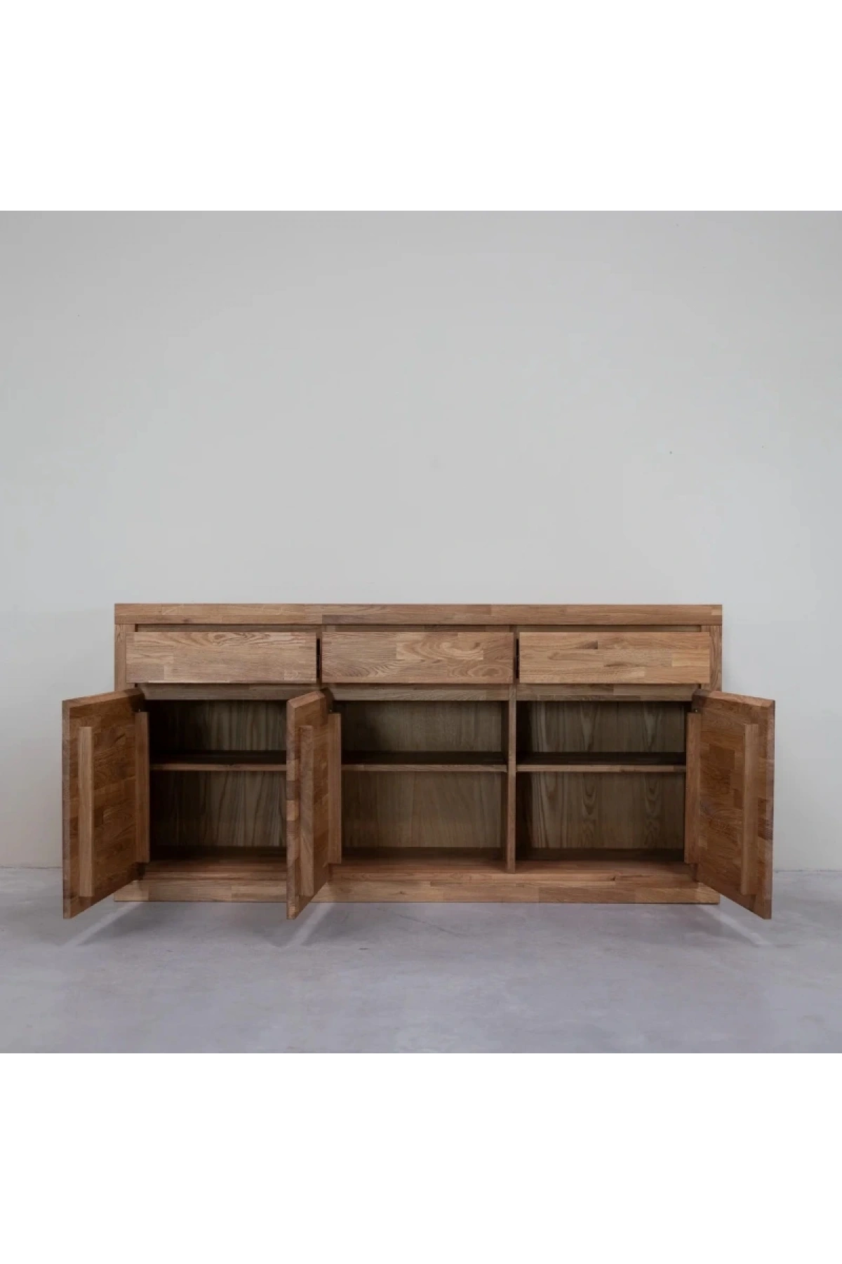 Jorvik Masif Ahşap Natural Model Konsol